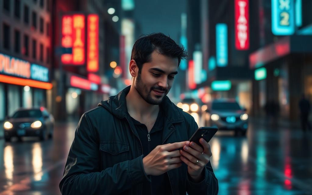 Rain and Neon